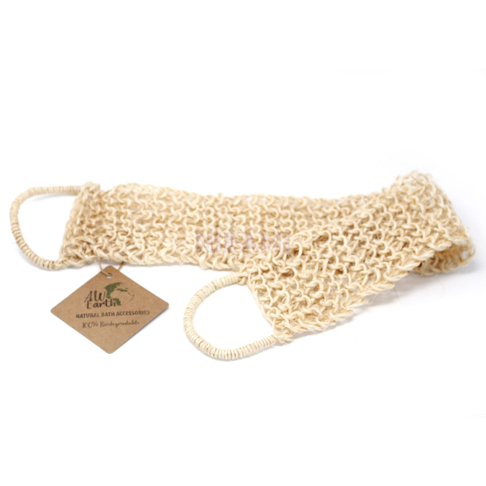 Exfoliante de sisal - Cinta Exfoliante de espalda