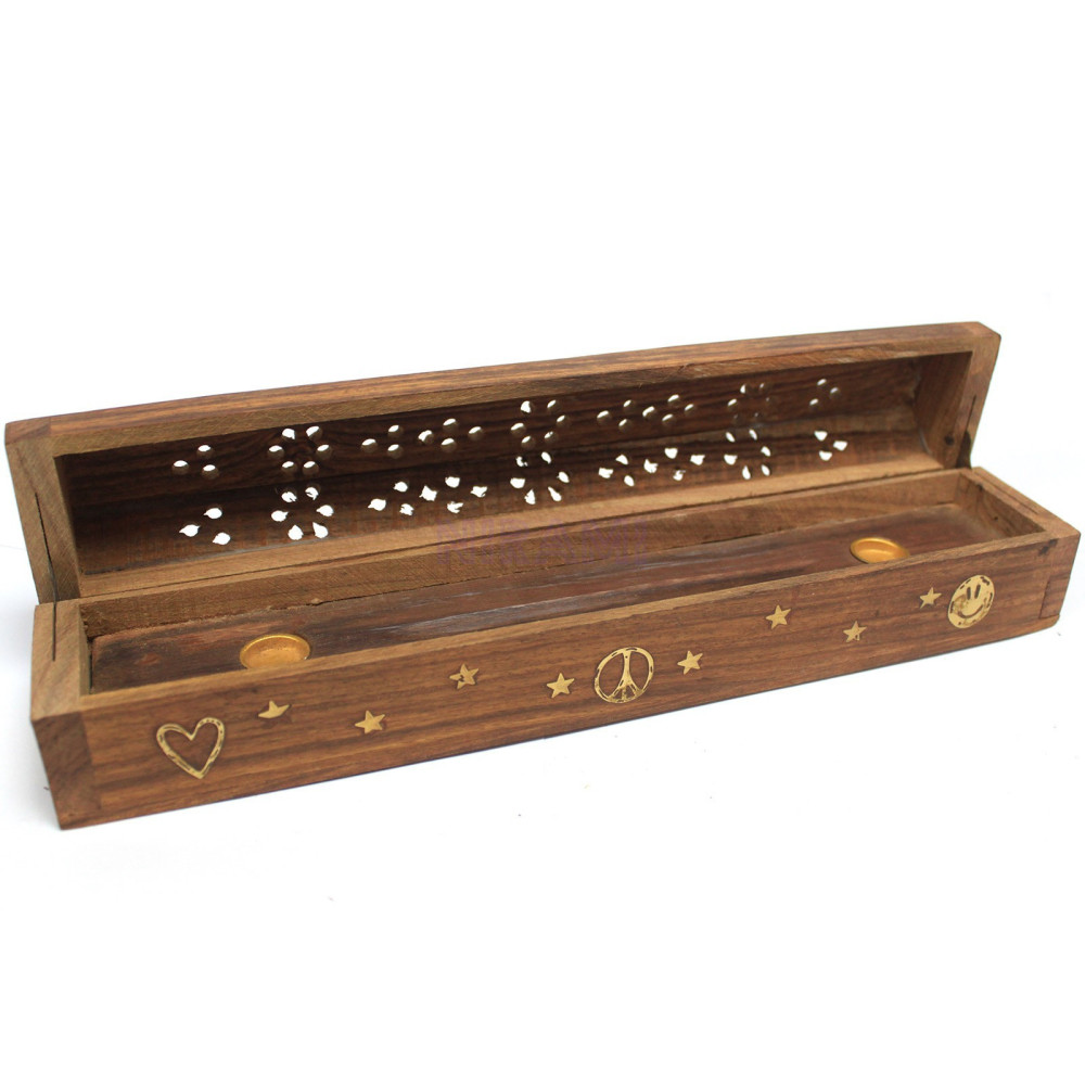 Pack de 2 cajas de incienso Love Peace Joy Smoke