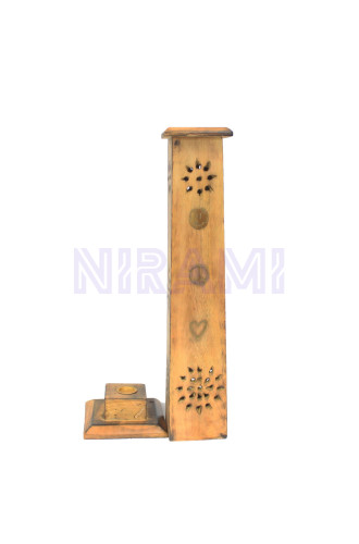 Torre de incienso Love Peace Joy Smoke - Madera Papdi
