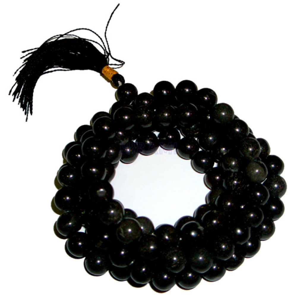 Agata Negra-108 Japamala