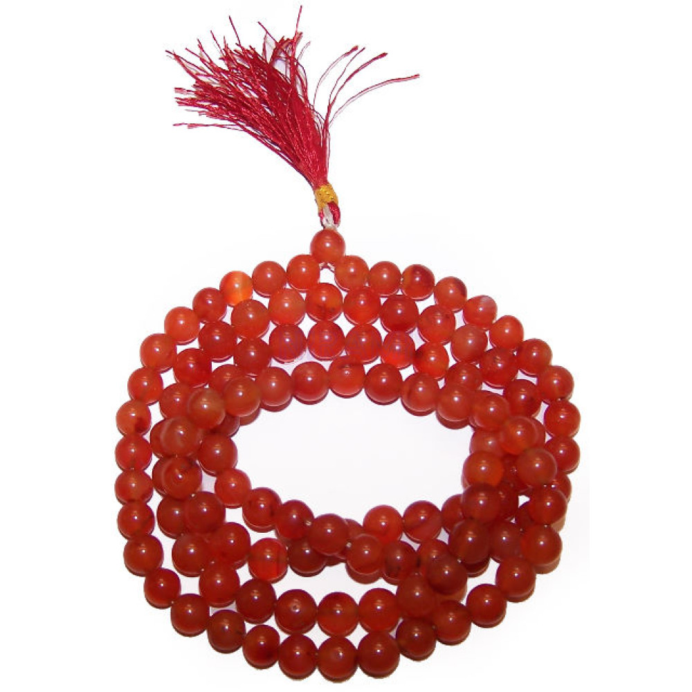 Carnelian-108 Japamala