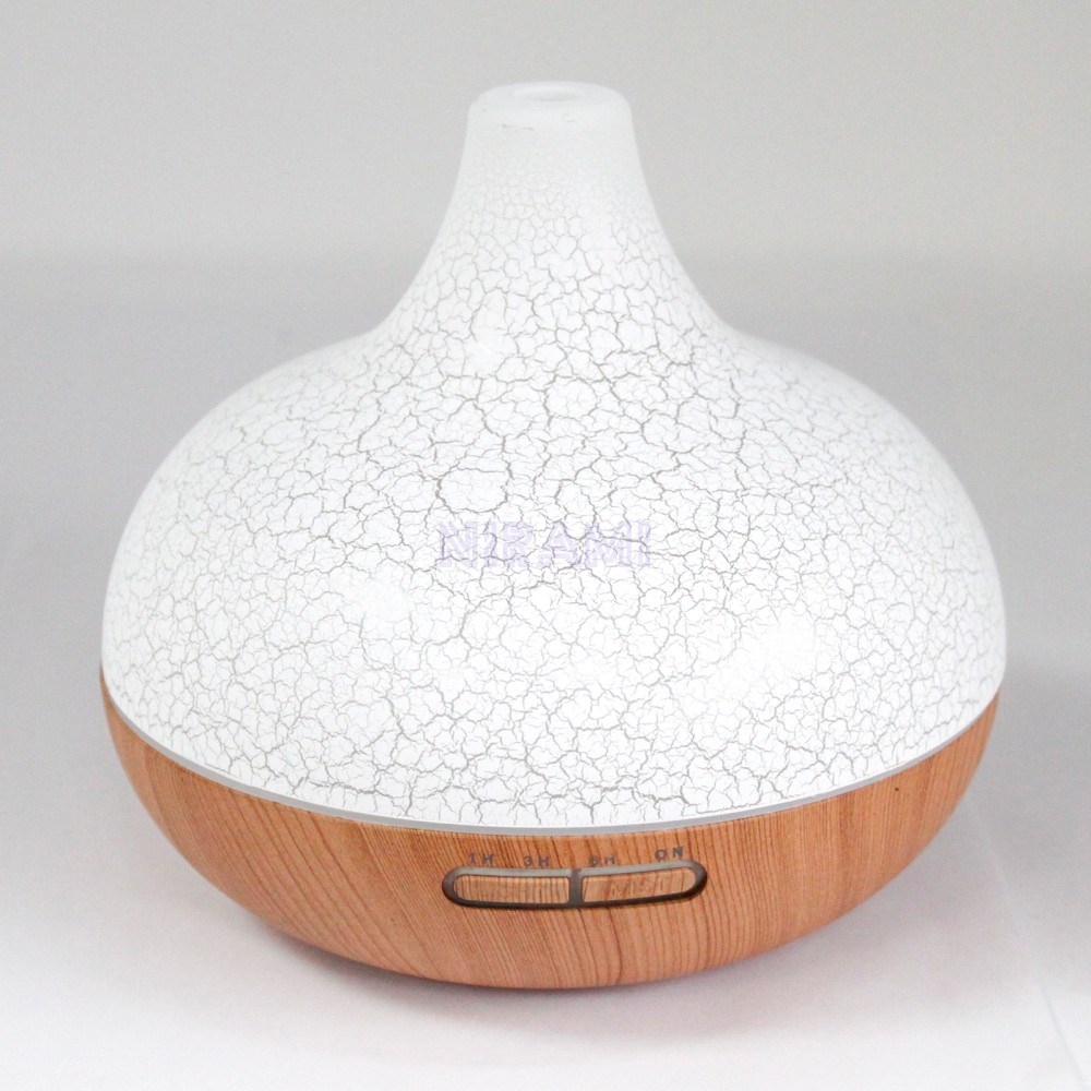 Atomizador Santorini - Efecto Shell - USB - Cambio de color - Temporizador