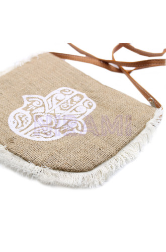 Bolso con flecos - Hamsa