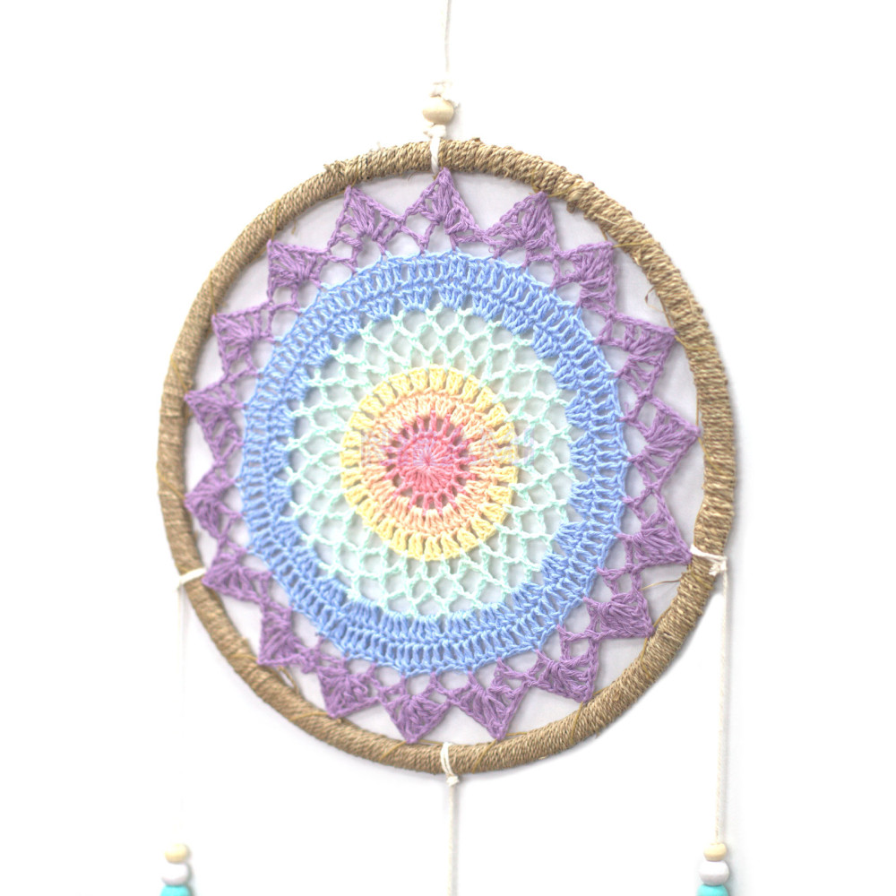 Atrapasueños de Bali - Elementos Multicolor Grande
