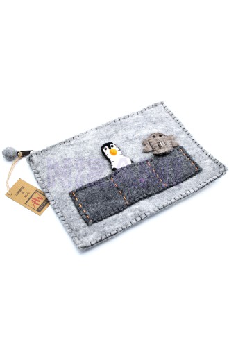 Bolsa de Tableta con Marionetas de Dedo