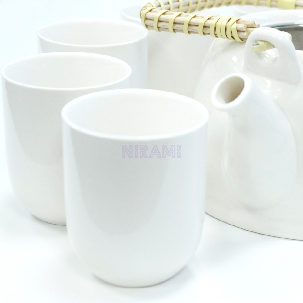 Set de tetera - Blanco clásico