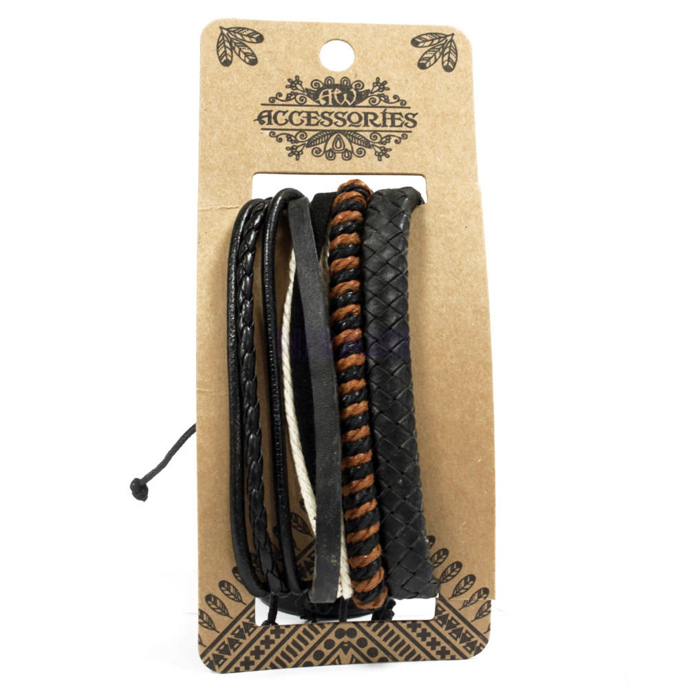 Dark & Handsome Mens Bracelet Sets (asst)