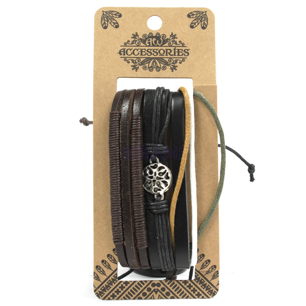 Dark & Handsome Mens Bracelet Sets (asst)