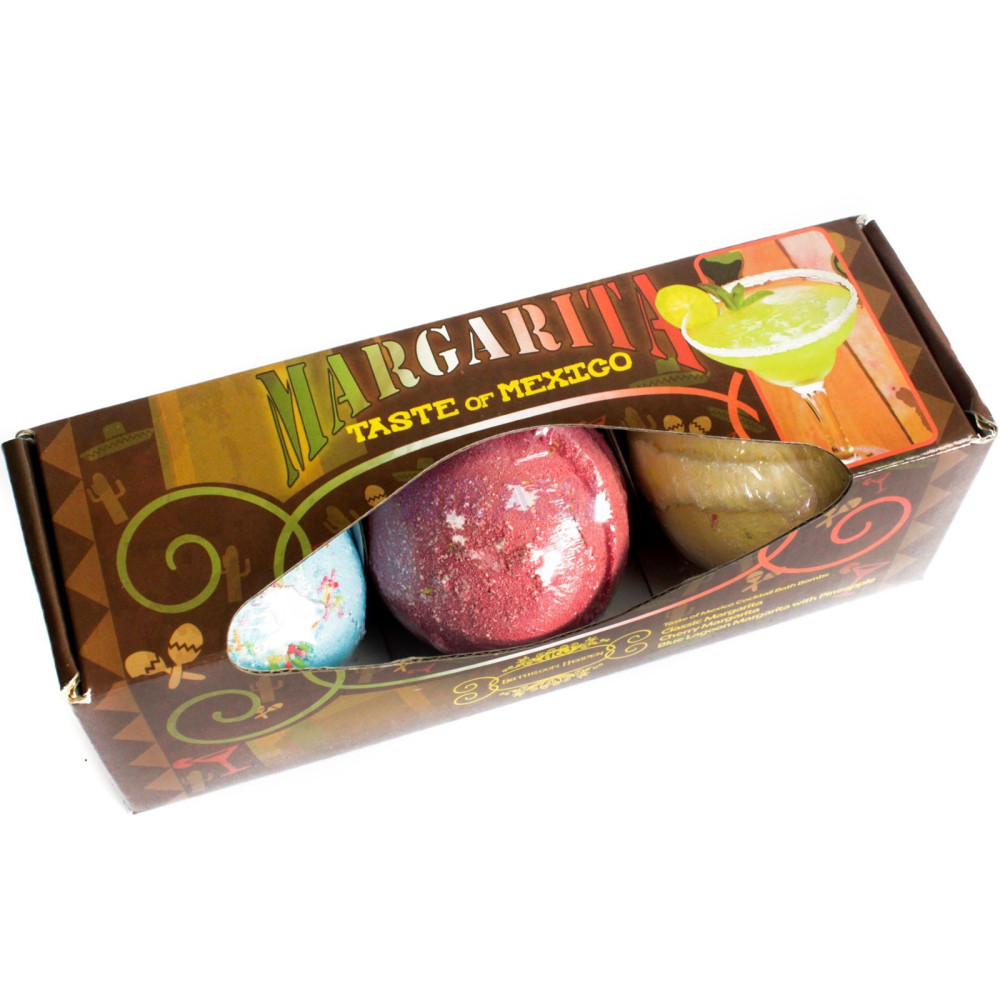 Margarita set de 3 bombas de baño 
