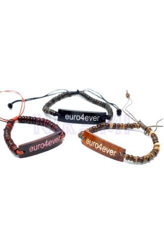 Euro4Ever Pulseras Eslogan Coco