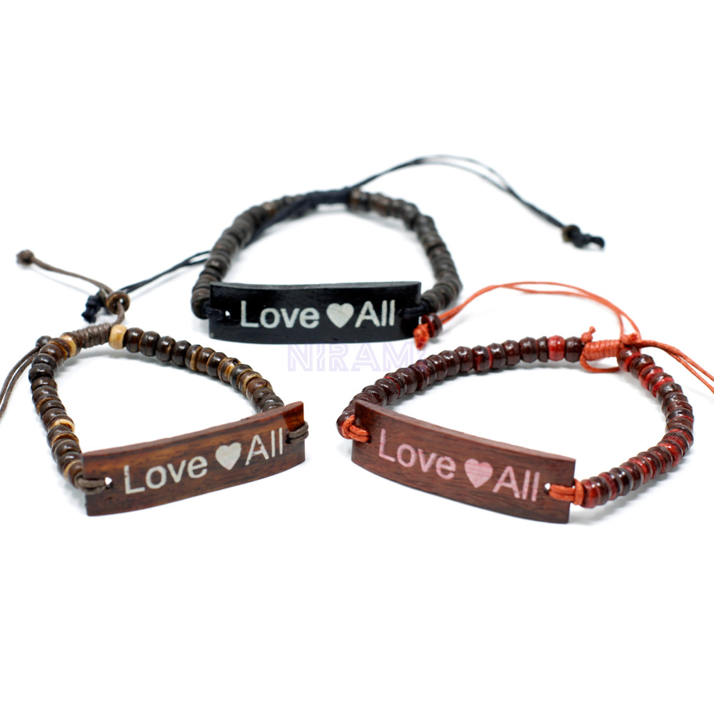 LoveAll Coco Slogan Bangle 