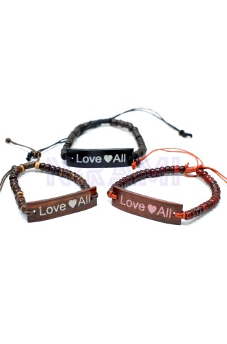 LoveAll Brazaletes con eslogan de Coco 
