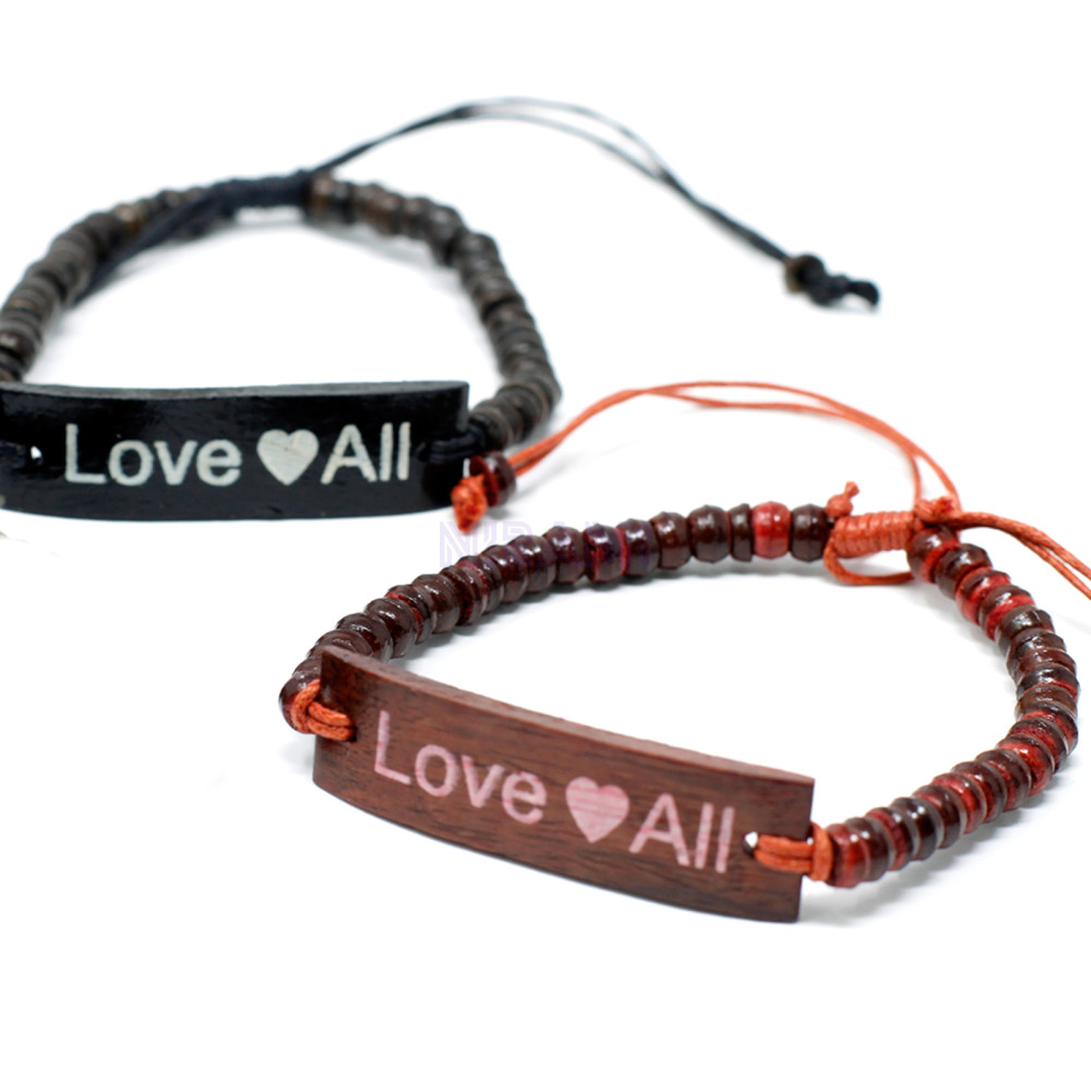 LoveAll Coco Slogan Bangle 
