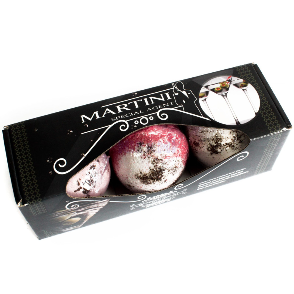 Martini set de 3 bombas de baño 