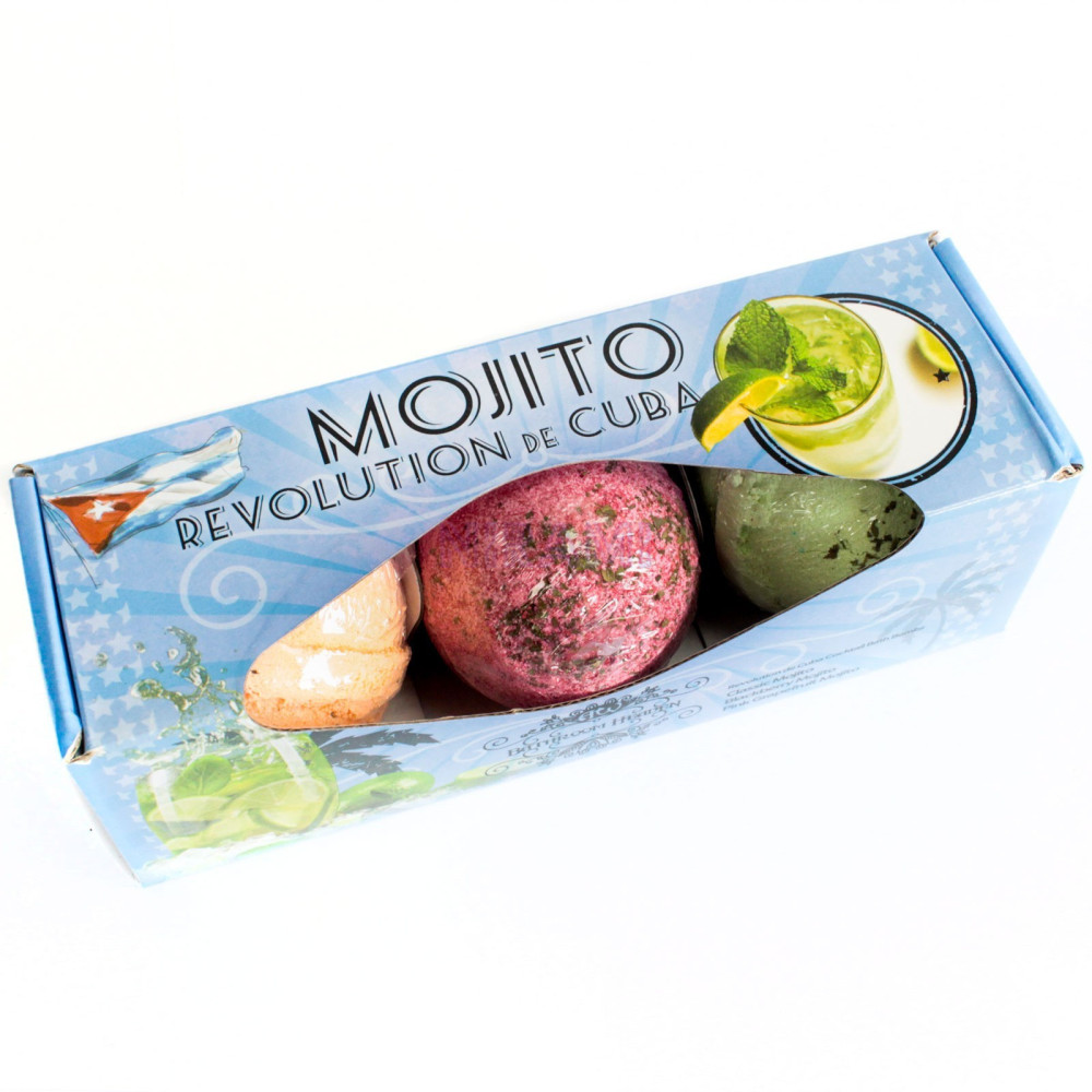 Mojito set de 3 bombas de baño 