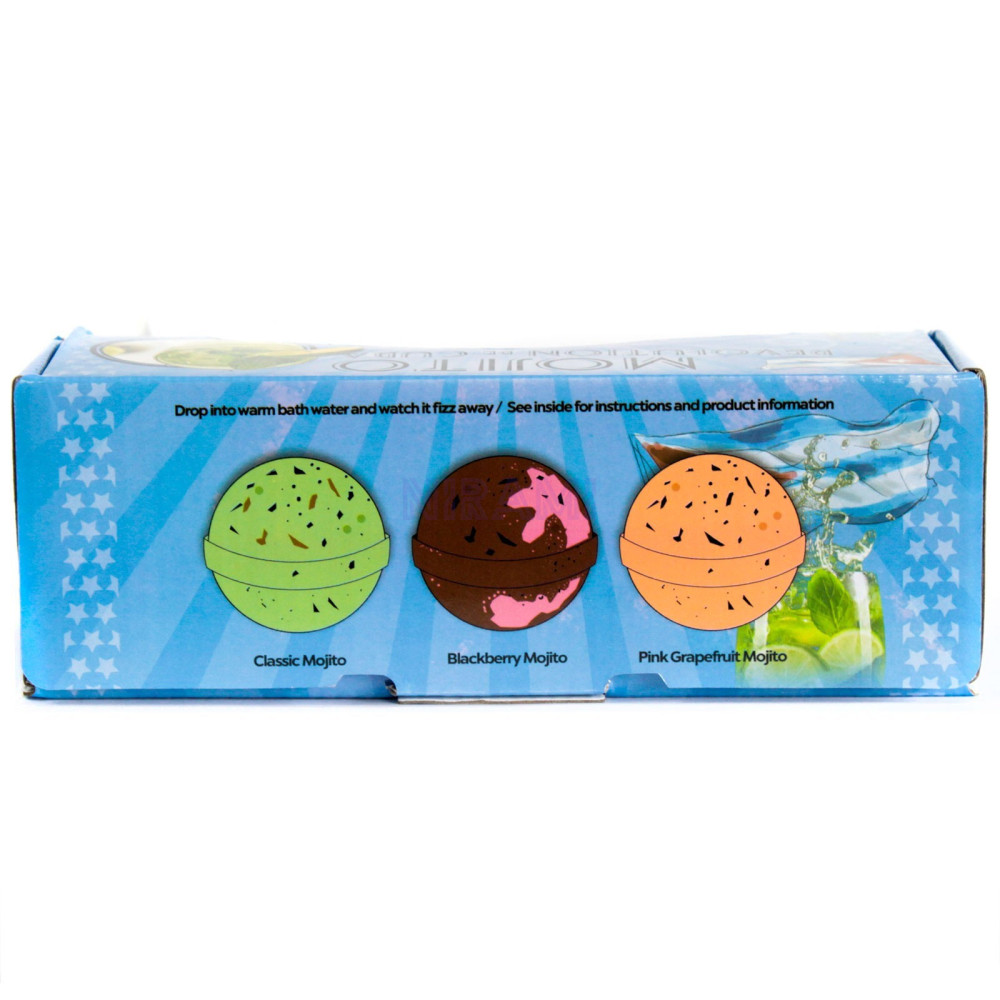 Mojito set de 3 bombas de baño 