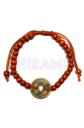 Good Luck Feng-Shui Bracelets - anaranjado