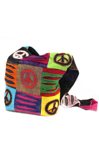 Bolso Étnico Estilo Hippie - Arena / paz