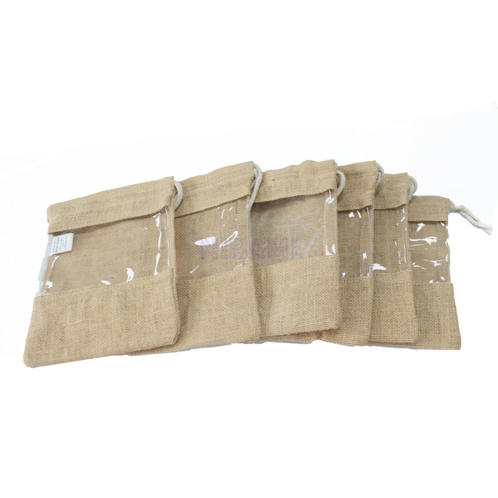Bolsa Ventana Yute 25x16cm
