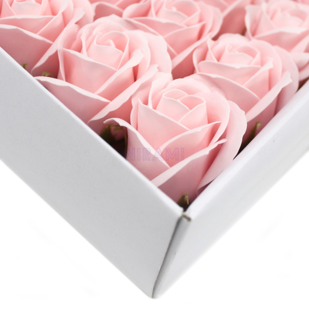 Flor de Jabon para manualidades deco mediana - rosado