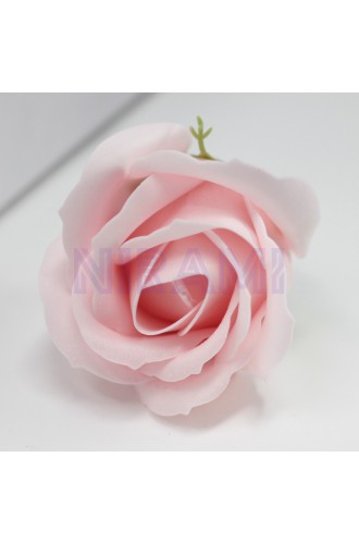 Flor de Jabon para manualidades deco mediana - rosado