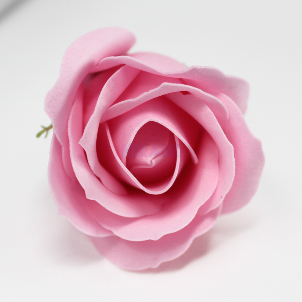 Flor de Jabon para manualidades deco mediana - rosa