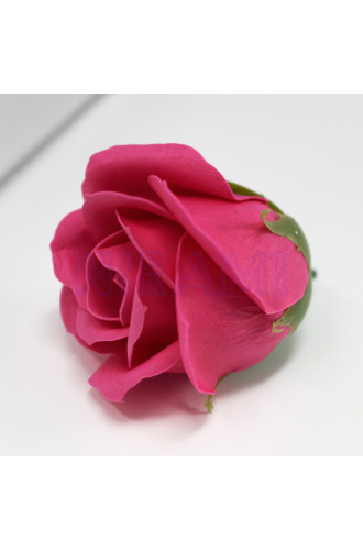 Flor de Jabon para manualidades deco mediana - Rosa