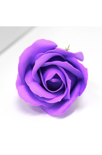 Flor de Jabon para manualidades deco mediana - lavanda