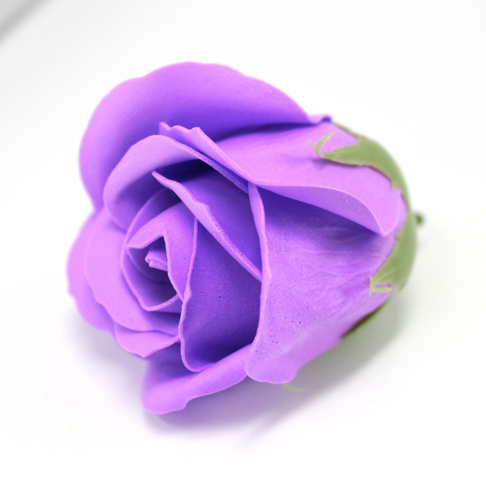 Flor de Jabon para manualidades deco mediana - lavanda