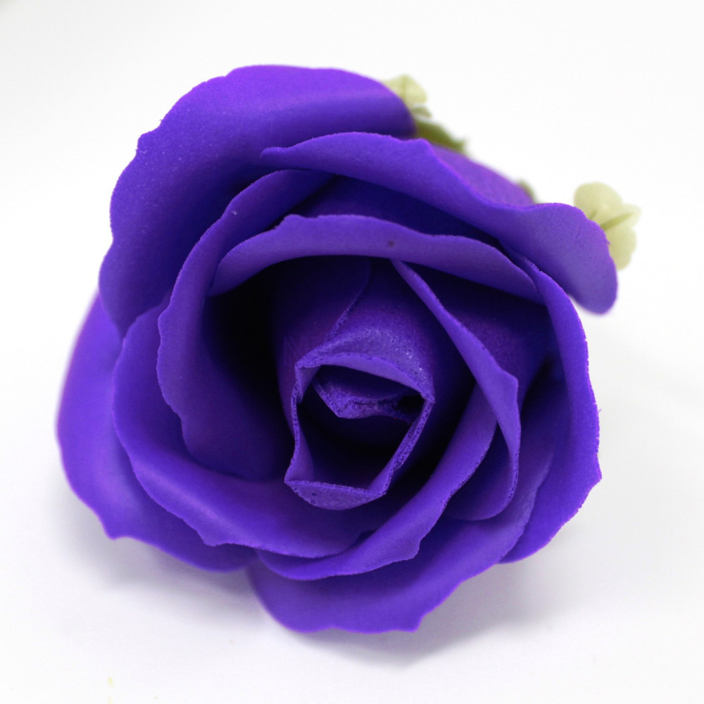 Flor de Jabon para manualidades deco mediana - violeta