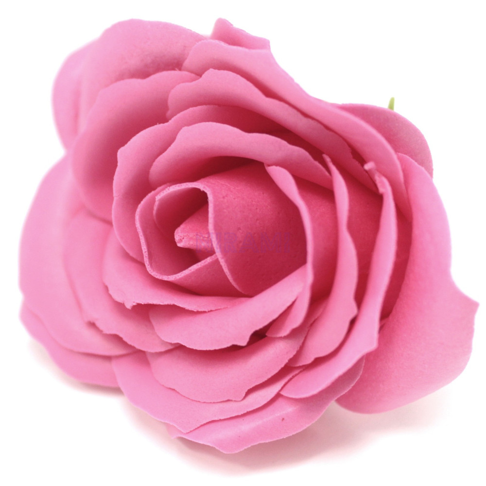 Flor de Jabon para manualidades deco grande - rosa