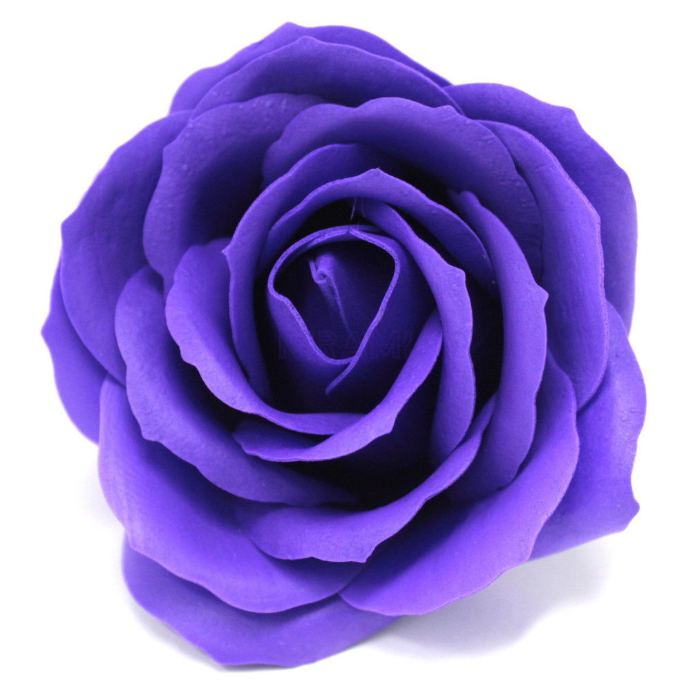 Flor de Jabon para manualidades deco grande - violeta