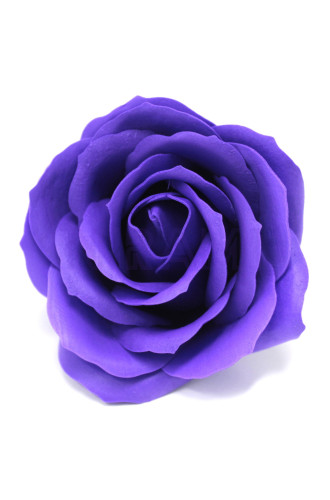 Flor de Jabon para manualidades deco grande - violeta