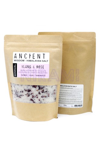 Mezcla de sal de baño del Himalaya - 500 g - Sensual