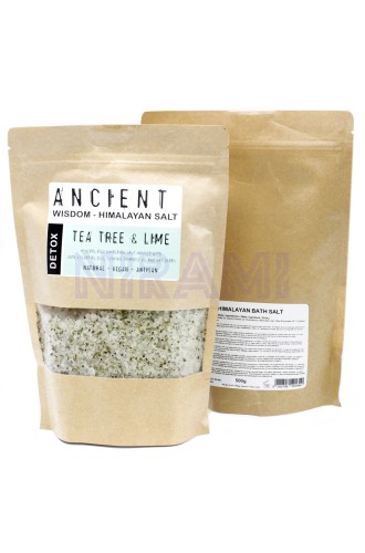 Mezcla de sal de baño del Himalaya - 500 g - Desintoxicación