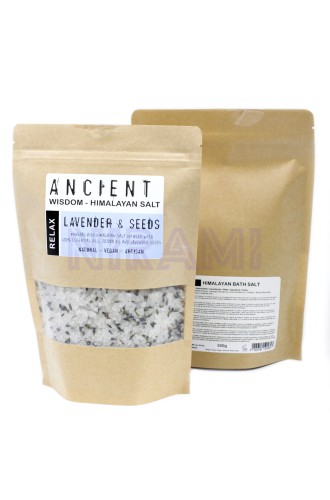 Mezcla de sal de baño del Himalaya - 500 g - Relajarse