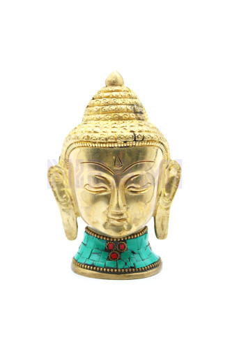 Figura de Buda de Latón - Cabeza Grande- 11.5 cm