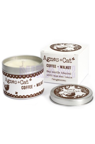 Coffee and Walnut-Velas en Lata 