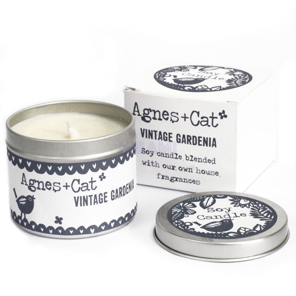 Gardenia Vintage - Velas en Lata 