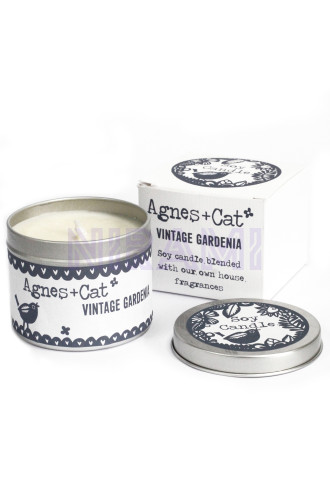 Gardenia Vintage - Velas en Lata 