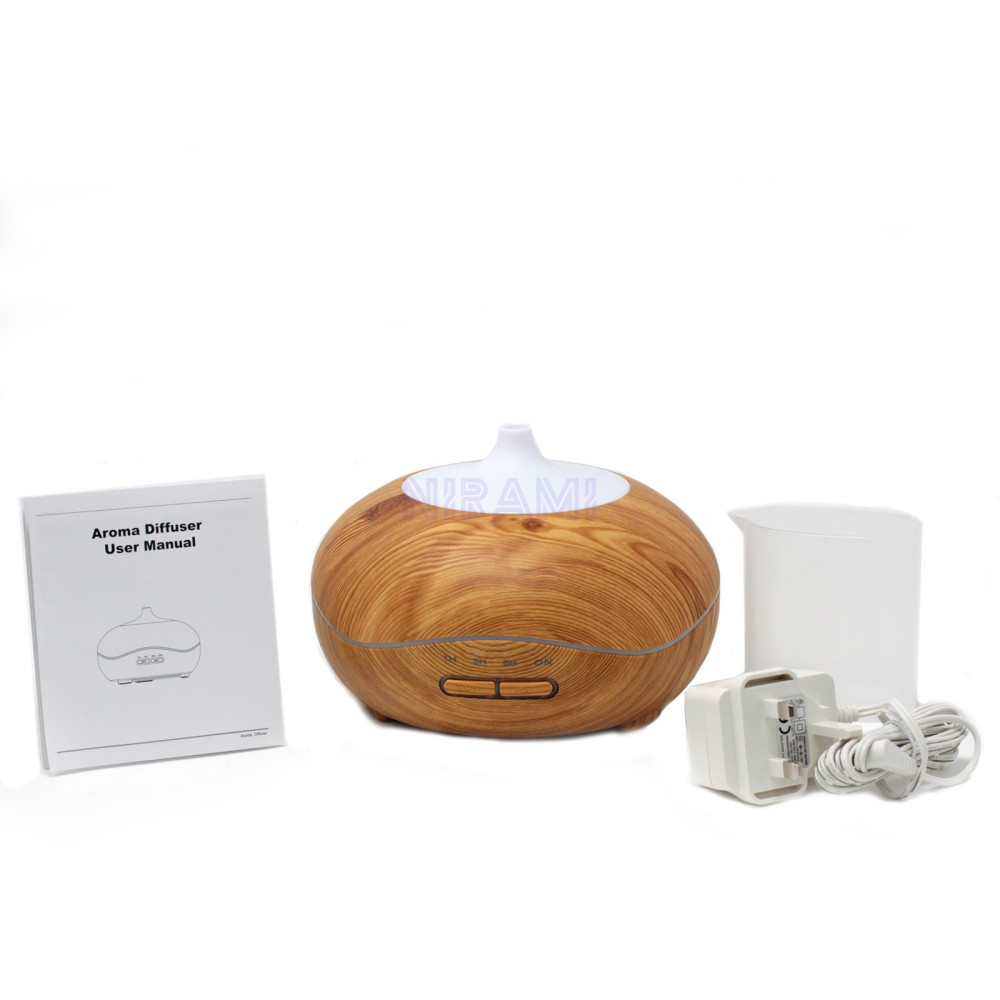 Difusor de Aroma - Enchufe UK - Colores LED - Temporizador - Domo