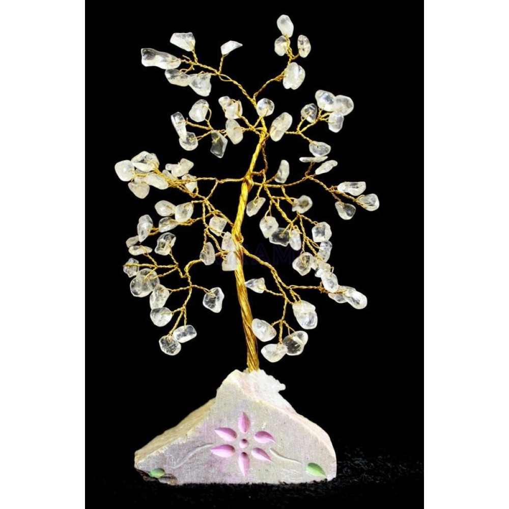Árbol Indio de Gemas - Cuarzo Cristal - 80 Stone