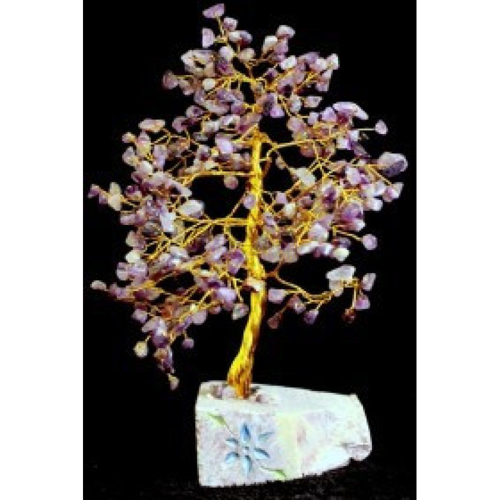 Árbol Indio de Gemas - Amatista- 320 Stone