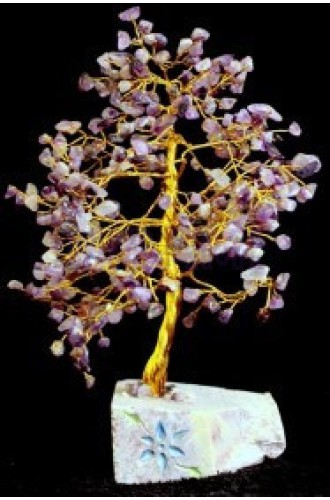 Árbol Indio de Gemas - Amatista- 320 Stone