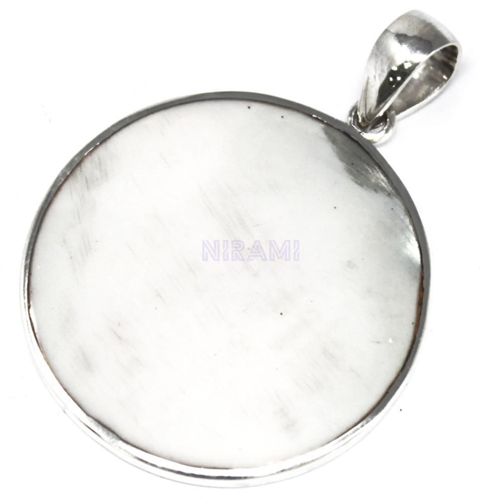 Silver Pendant Tree of Life 30mm - Mother of Pearl