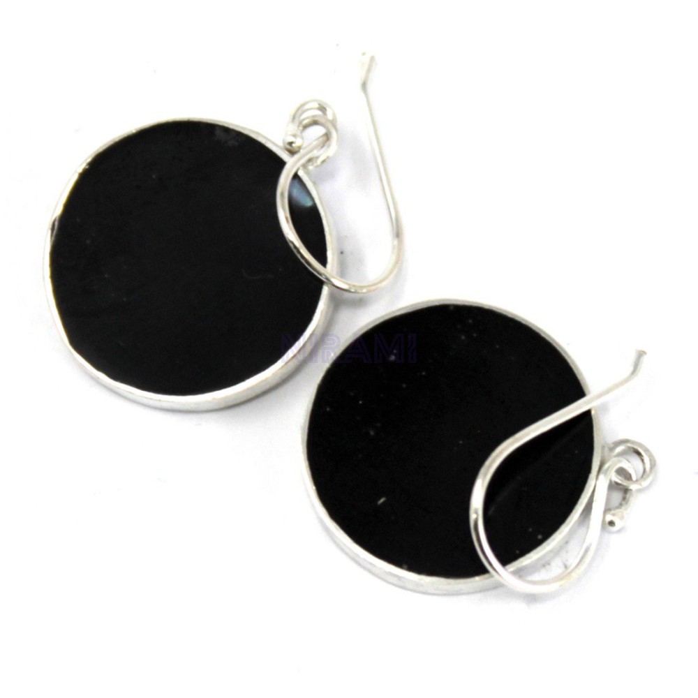 Abulón Aretes de Plata Árbol de la Vida 15mm