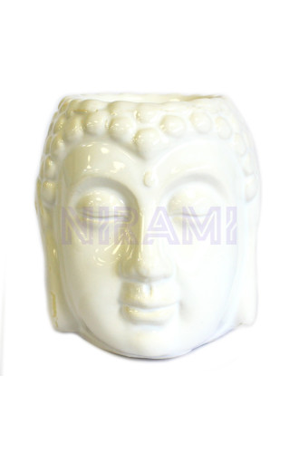 Quemador aceite Buda - blanco