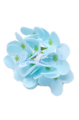 Flores de Jabón Manualidades - Jacinto - celeste bebé