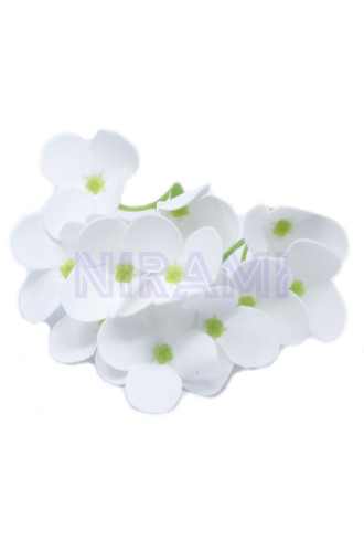 Flores de Jabón Manualidades - Jacinto - blanca