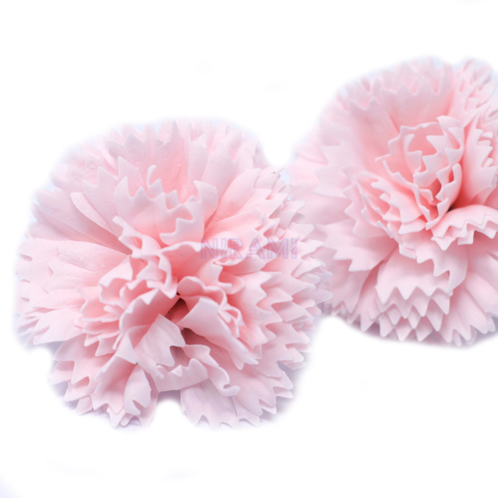 Flor de Jabon para Manualidades - claveles - rosado